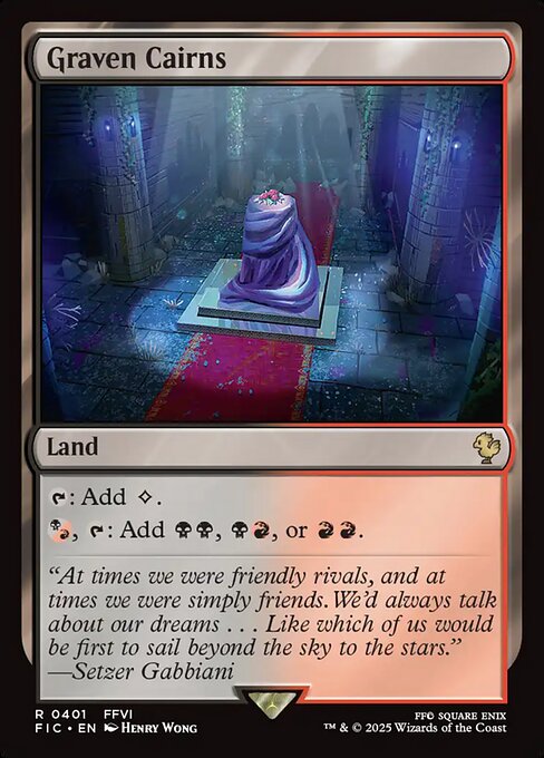 Graven Cairns highlighted card art