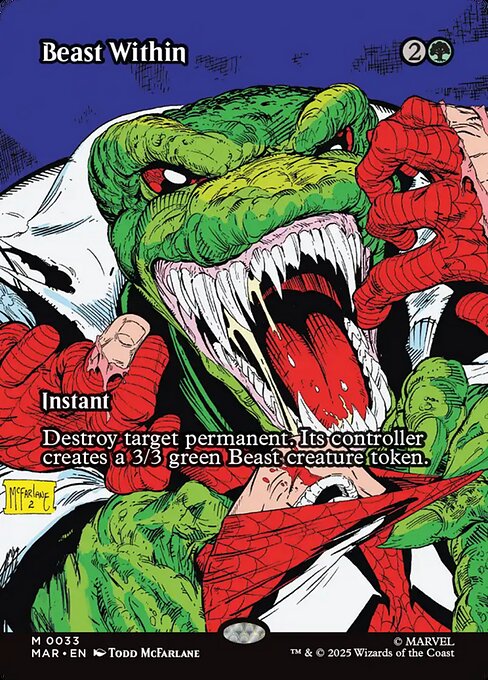 Beast Within highlighted card art