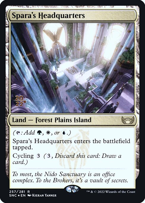 Spara's Headquarters from Streets of New Capenna Promos