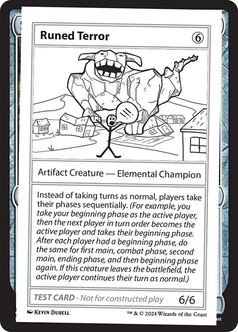 Runed Terror highlighted card art