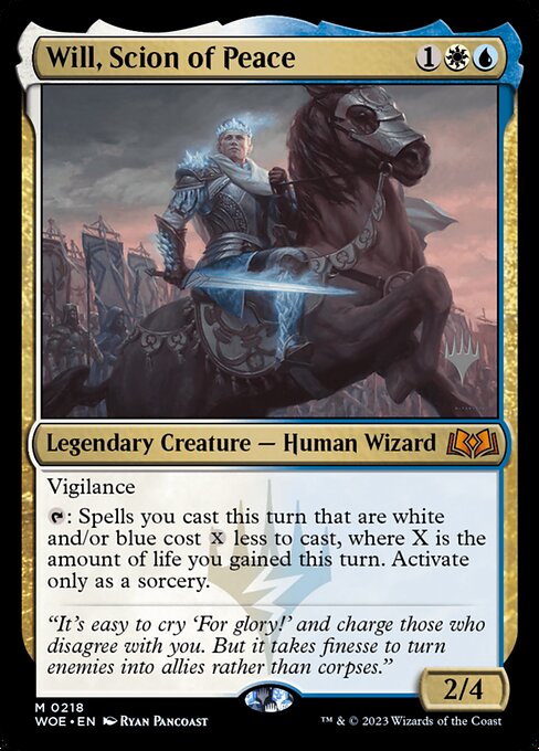 Will, Scion of Peace from Wilds of Eldraine Promos