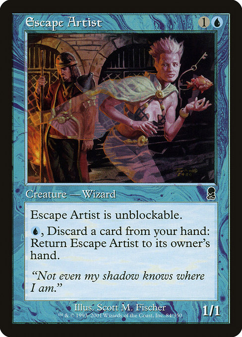 Escape Artist highlighted card art