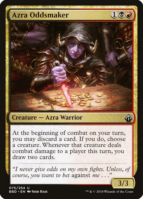 Azra Oddsmaker from Battlebond