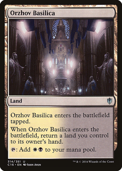 Orzhov Basilica from Commander 2016