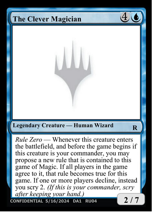 The Clever Magician highlighted card art