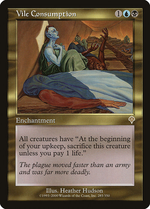 Vile Consumption highlighted card art