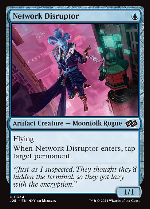 Network Disruptor highlighted card art