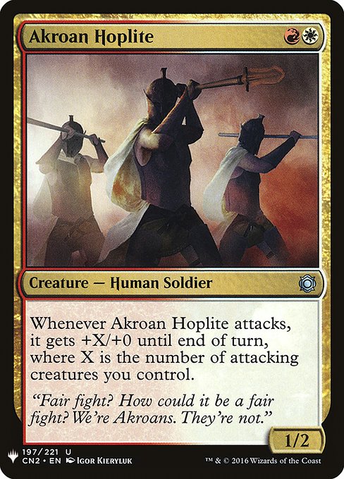 Akroan Hoplite highlighted card art