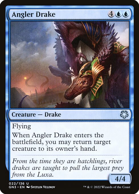 Angler Drake highlighted card art