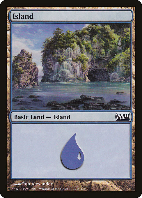 Island from Magic 2011