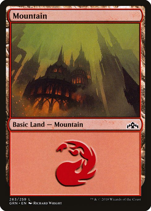 Mountain from Guilds of Ravnica