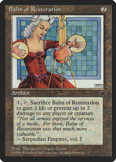 Balm of Restoration highlighted card art