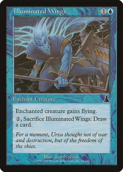 Illuminated Wings highlighted card art