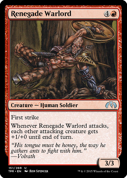 Renegade Warlord from Tempest Remastered