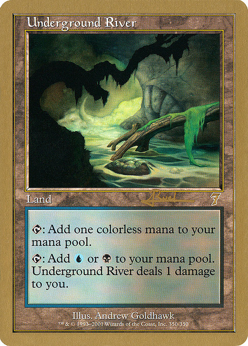 Underground River from World Championship Decks 2001