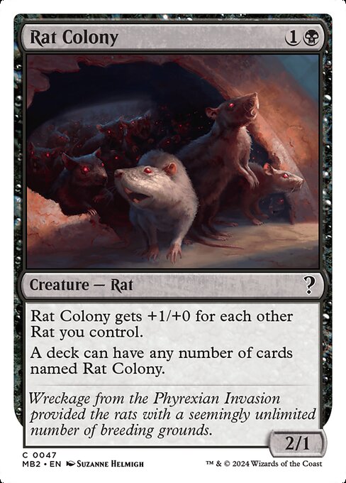 Rat Colony highlighted card art