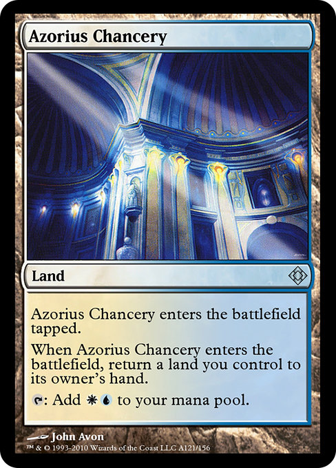 Azorius Chancery from Magic Online Theme Decks