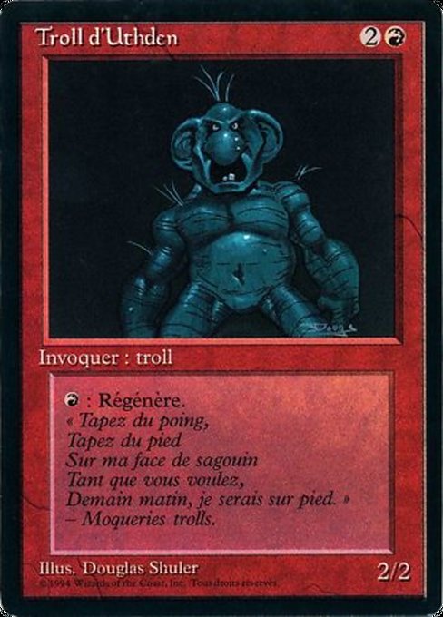 Uthden Troll from Foreign Black Border