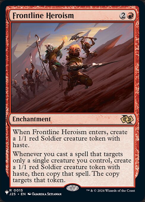 Frontline Heroism from The List