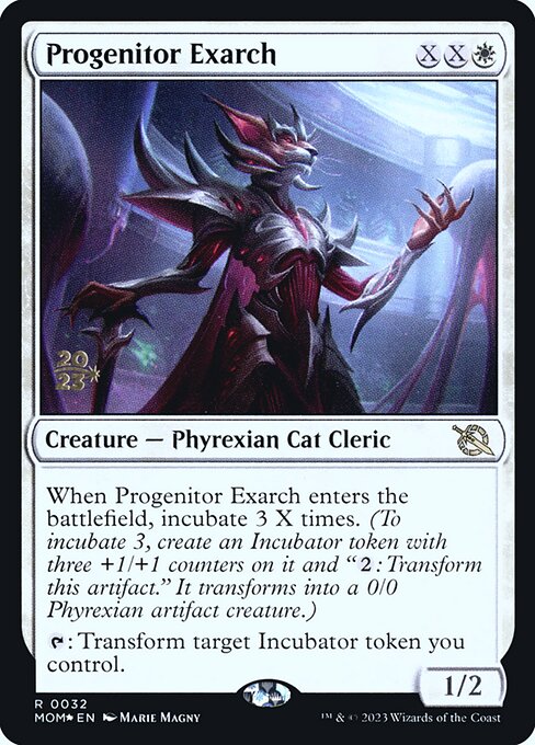 Progenitor Exarch from March of the Machine Promos