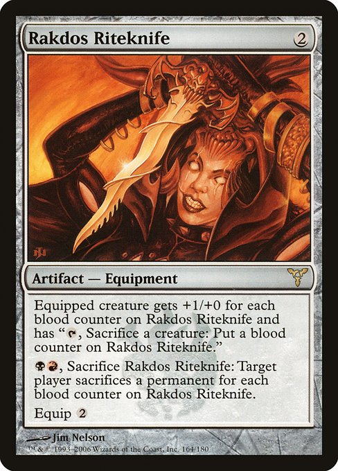 Rakdos Riteknife from Dissension