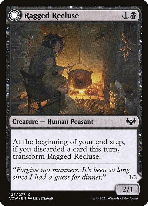 Ragged Recluse // Odious Witch from Innistrad: Crimson Vow
