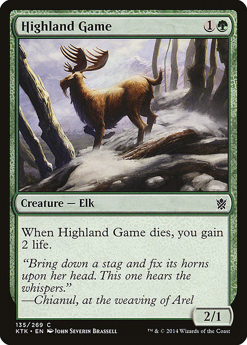 Highland Game from Khans of Tarkir
