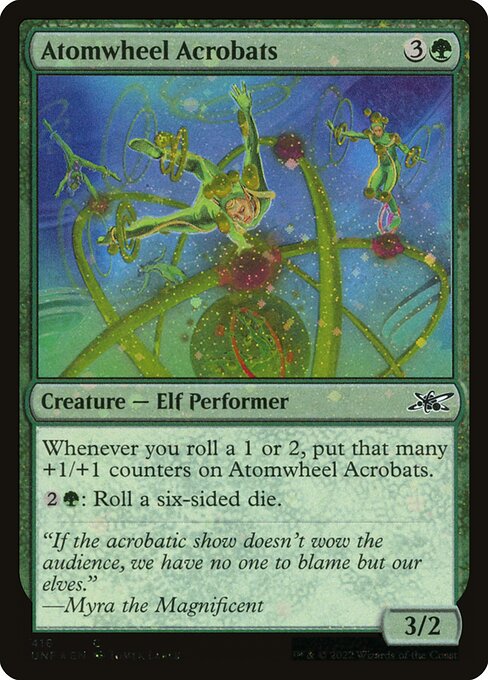 Atomwheel Acrobats highlighted card art