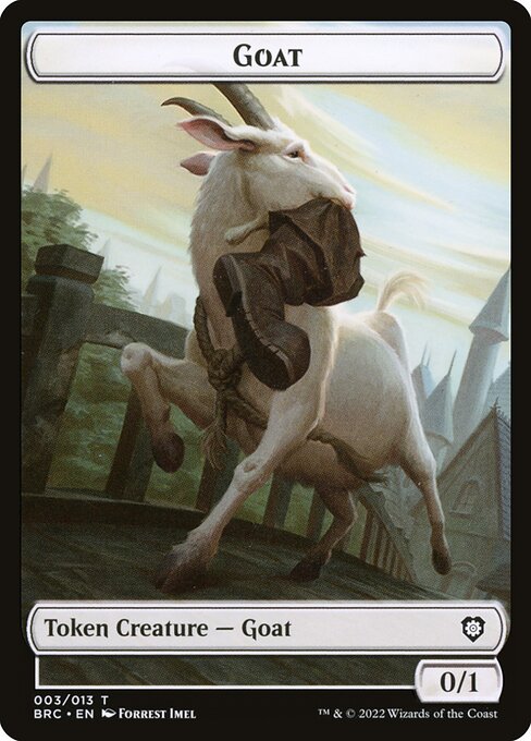 Goat from The Brothers' War Commander Tokens