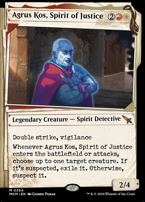 Agrus Kos, Spirit of Justice from Murders at Karlov Manor