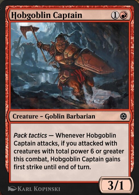 Hobgoblin Captain highlighted card art