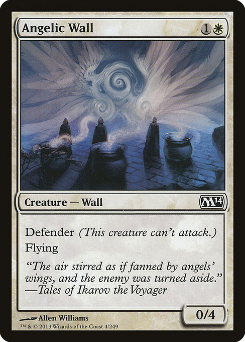 Angelic Wall highlighted card art