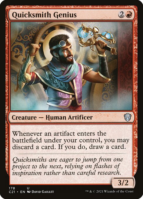 Quicksmith Genius highlighted card art