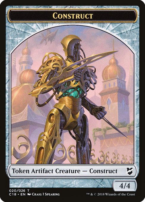 Construct from Commander 2018 Tokens