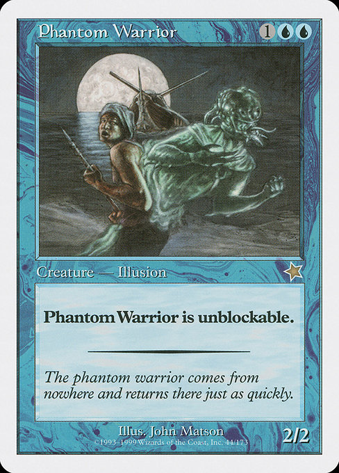 Phantom Warrior from Starter 1999