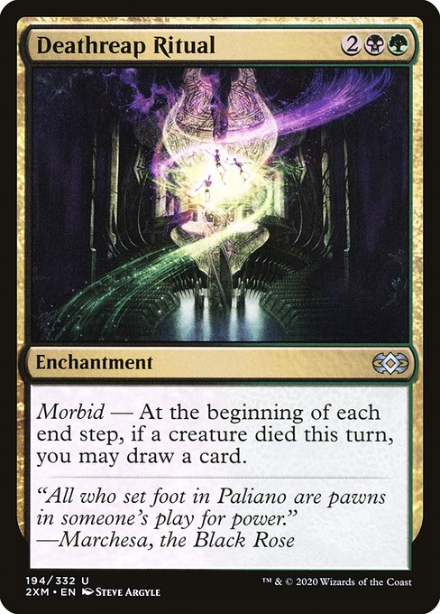 Deathreap Ritual from Double Masters