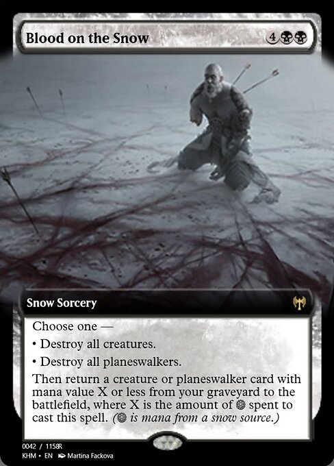 Blood on the Snow highlighted card art