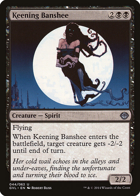 Keening Banshee from Duel Decks Anthology: Garruk vs. Liliana