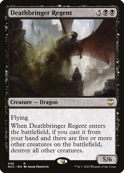 Deathbringer Regent from New Capenna Commander