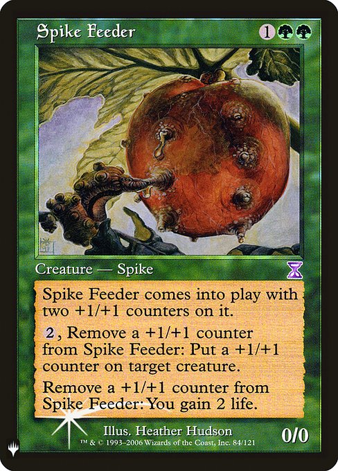 Spike Feeder highlighted card art