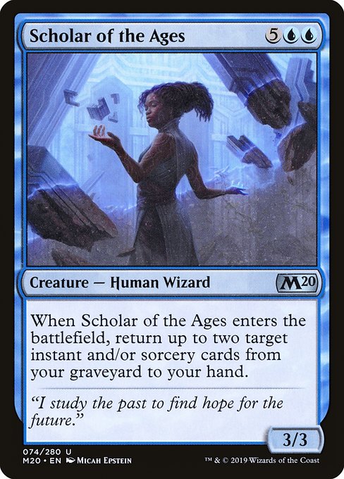 Scholar of the Ages from Core Set 2020