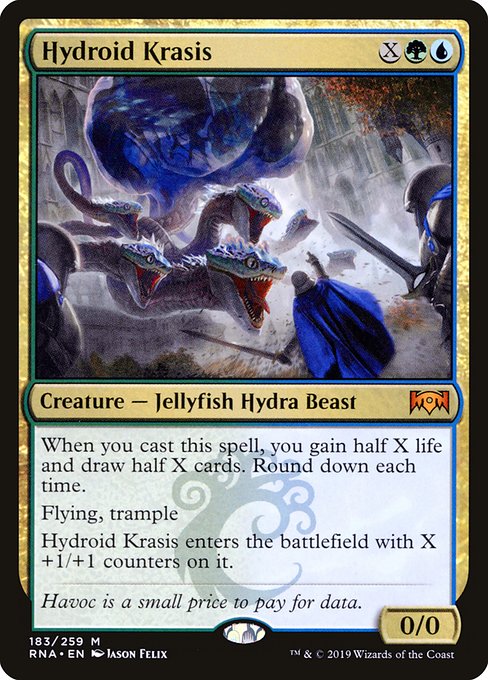 Hydroid Krasis from Ravnica Allegiance