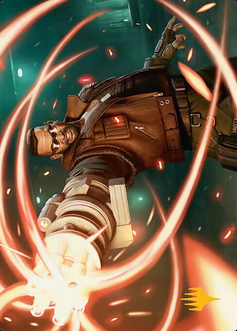 Barret Wallace // Barret Wallace highlighted card art