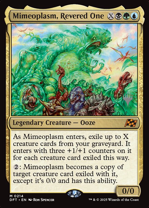 Mimeoplasm, Revered One from Aetherdrift Promos