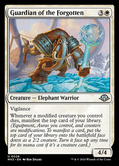 Guardian of the Forgotten highlighted card art