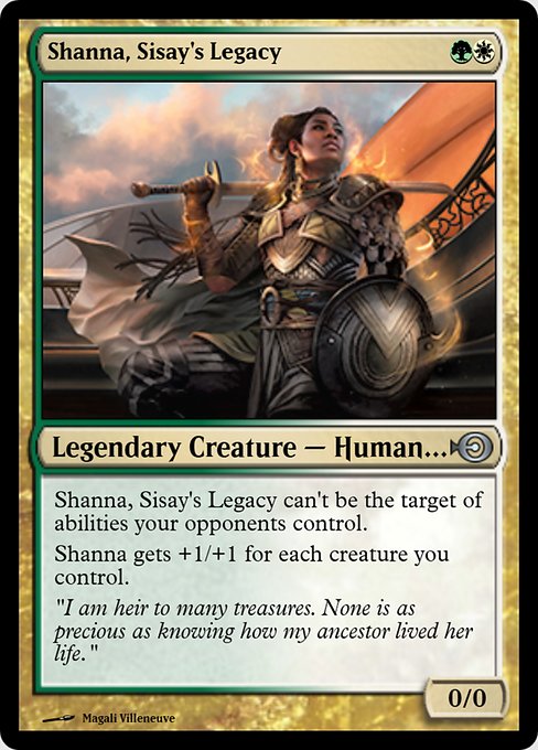Shanna, Sisay's Legacy from Magic Online Promos