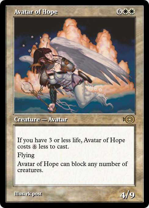 Avatar of Hope highlighted card art
