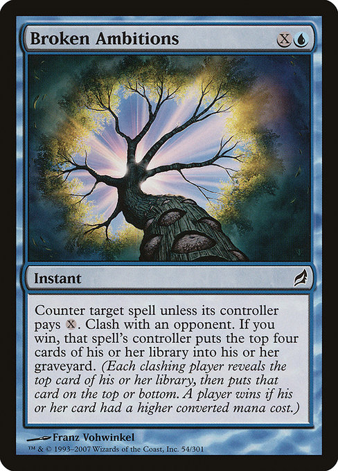 Broken Ambitions highlighted card art