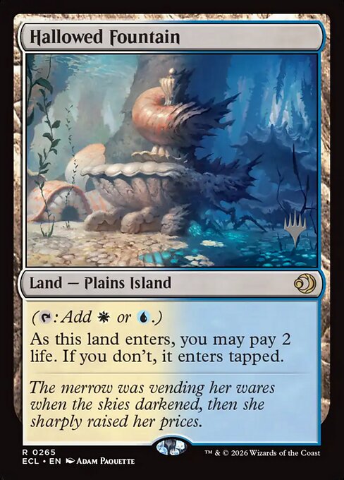 Hallowed Fountain highlighted card art