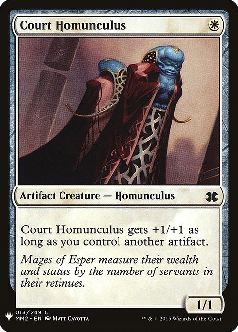 Court Homunculus from The List